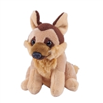 Pocketkins Eco-Friendly Mini Stuffed German Shepherd Dog by Wild Republic