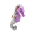 Shiny Stuffed Purple Seahorse Foilkins by Wild Republic