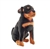 Rescue Dogs Plush Rottweiler with Bark Sound by Wild Republic