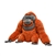 Realistic 15 Inch Plush Male Orangutan by Wild Republic