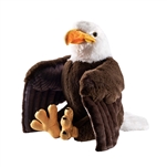 Realistic 15 Inch Plush Bald Eagle by Wild Republic