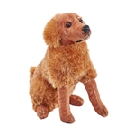 Rescue Dogs Plush Golden Retriever with Bark Sound by Wild Republic