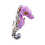 Shiny Stuffed Purple Seahorse Mini Foilkins by Wild Republic