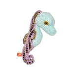 Shiny Stuffed Green Seahorse Mini Foilkins by Wild Republic