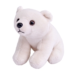 Pocketkins Eco-Friendly Small Plush Polar Bear by Wild Republic