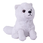 Pocketkins Eco-Friendly Small Plush Arctic Fox by Wild Republic