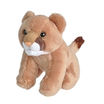 Pocketkins Eco-Friendly Small Plush Mountain Lion by Wild Republic