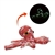 Huggers Glow in the Dark Plush Octopus Slap Bracelet by Wild Republic