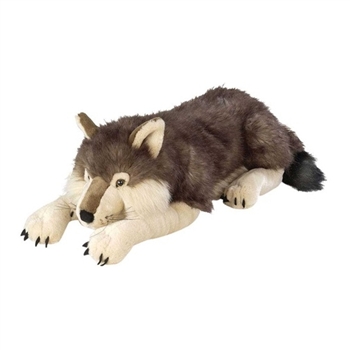 Jumbo Plush Wolf 30 Inch Cuddlekin by Wild Republic