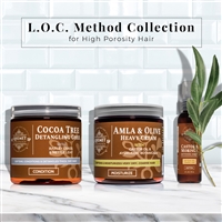 L.O.C. Method Collection for High Porosity Hair