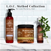 L.O.C. Method Collection for Low Porosity Hair