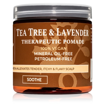 Vegan Tea Tree & Lavender Dandruff Pomade for Natural African Hair | Qhemet Biologics
