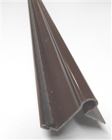 Replacement AJ Storm Door Zbar latch side - BROWN 
Works for AJ Manufacturing Stormdoors and those purchased at Menards.