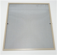 Replacement AJ Storm Door Screen Fits a 32" by 80" Sandstone Stormdoor