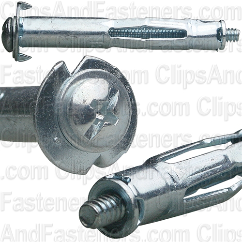 1/8 Hollow Wall Anchors 5/8 to 1-1/4 Wall or Surface Thickness