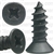 #8 X 1/2" Phillips Flat #6 Head Tapping Screw Black Oxide