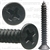 #8 X 1-1/4" Phillips Flat Head Tapping Screw Black Oxide