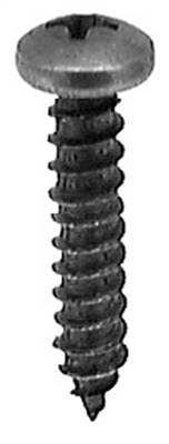 #8 X 3/4 Phil Pan Hd T.S. Black Oxide