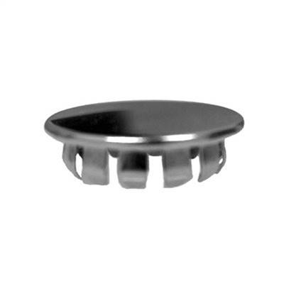 Metal Plug Button 1-1/4 Hole Nickel Pltd