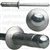 3/16" Avex Blind Rivet 1/2" Grip Countersunk (100)