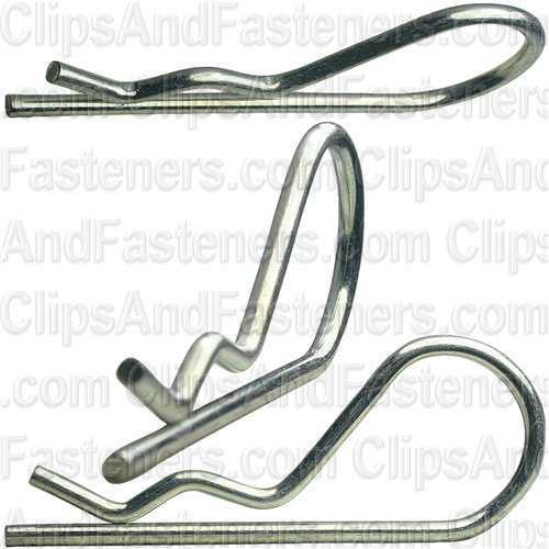 Hair Pin Cotter 3/32 - .093 Wire - Zinc