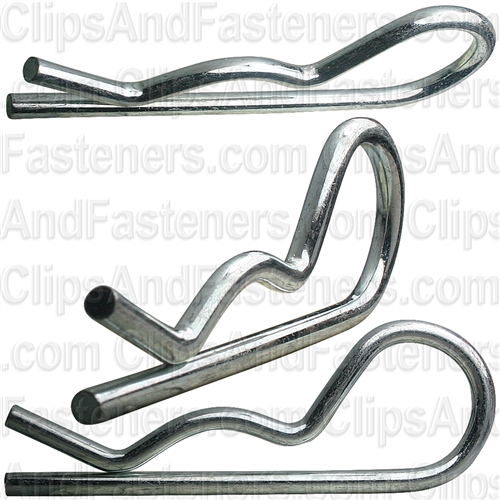 Hair Pin Cotter 3/16 - .177 Wire - Zinc