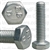 6-1.0 X 25mm Din 933 Cap Screwcl8.8 - Zinc