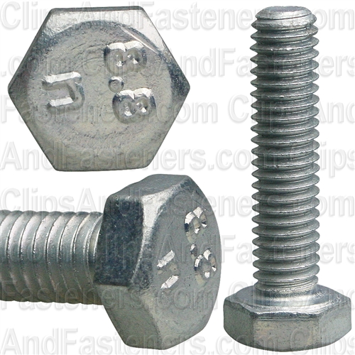 6-1.0 X 25mm Din 933 Cap Screwcl8.8 - Zinc