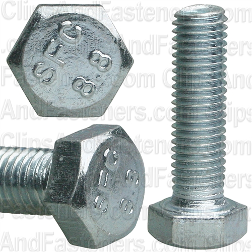 7-1.0 X 25mm Din 933 Cap Screwcl8.8 - Zinc