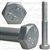 8-1.25 X 60mm Din 931 Cap Screwcl8.8 - Zinc