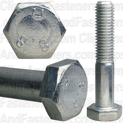 10-1.5 X 55mm Din 931 Cap Screwcl8.8 - Zinc