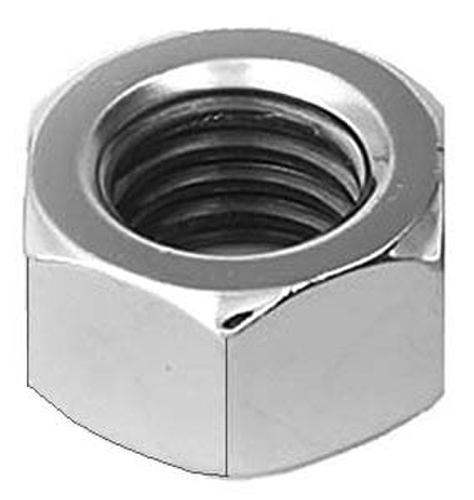 8mm-1.0 DIN 934 Metric Hex Nuts - Zinc