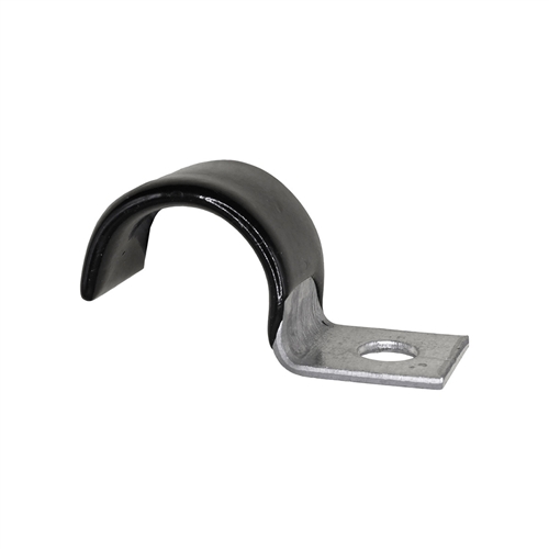 Half Clamp 3/4 - Galvanized Vinyl Coated