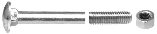 5/16-18 X 12 Battery Hold Down Bolt - Zinc