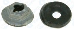 Thread Cutting Nut W/Sealer 1/4 Stud Size