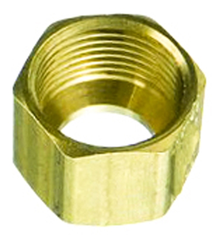 Brass Fitting Compression Nut 1/8