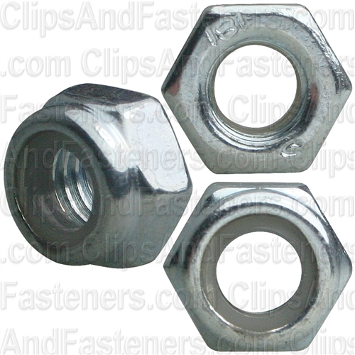 5mm-.8 Metric Nylon Insert Lock Nuts DIN 985