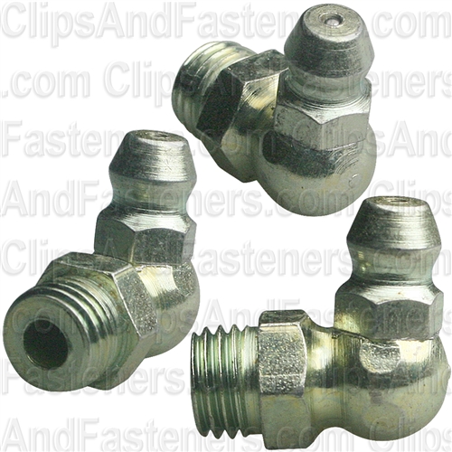 Grease Fitting 8mm-1.0 90Deg (7490)