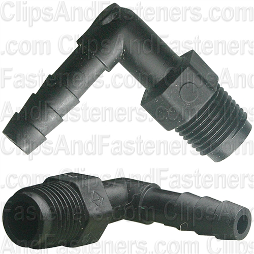 Elbows Hose Fittings 1/8 Pt 3/16 Hose Id