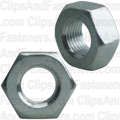 10mm-1.00 Zinc Metric Hex Nut Din 934 Cl 8 - Zinc
