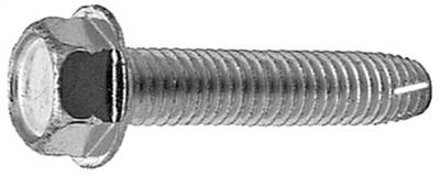 3/8-16 X 1-1/2 Hex Washer Head Thread Cutting Screws Zinc