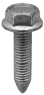 8-1.25 X 30mm Hex Washer Hd Flange Screw - Zinc Org