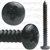 #6 X 1-1/4 Phil Pan Hd Ab T.S. - Black Oxide