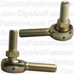 Male Rod End W/Stud Ball Joint 3/8-24 Right