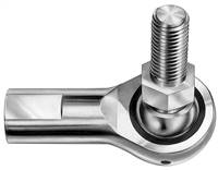 Female Rod End W/Stud Ball Joint 3/8-24 Right