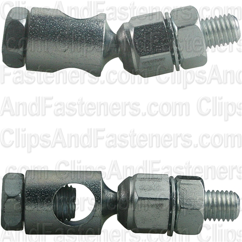 Damper Control Swivel W/ Nut & Lock Wash 1/4-28