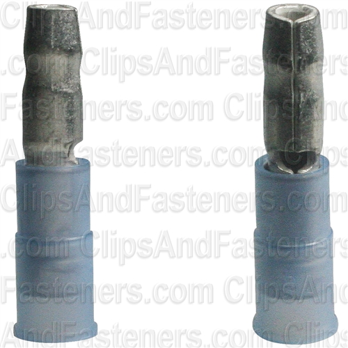 16-14 Ga Insulated Crimp-On Male Snap Plug Connector