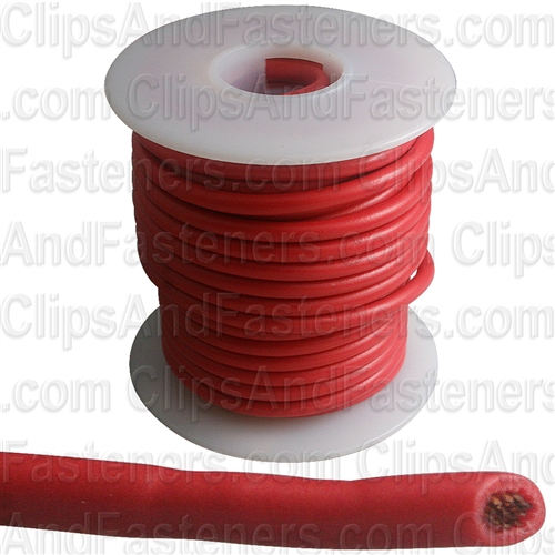 Plastic Primary Wire Red 25' 14 Gauge
