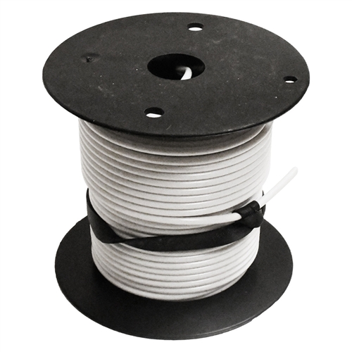 Plastic Primary Wire White 100' 16 Gauge