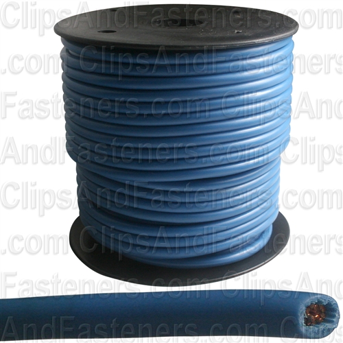 Plastic Primary Wire Blue 100' 12 Gauge